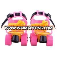 PVC detachable quad flashing skates  roller skate wheels for girls and boys Christmas